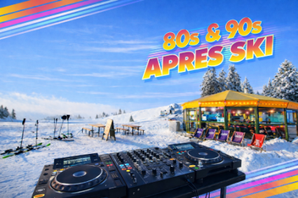 DANES ODPADE – Back to the 80s & 90s Après-ski party