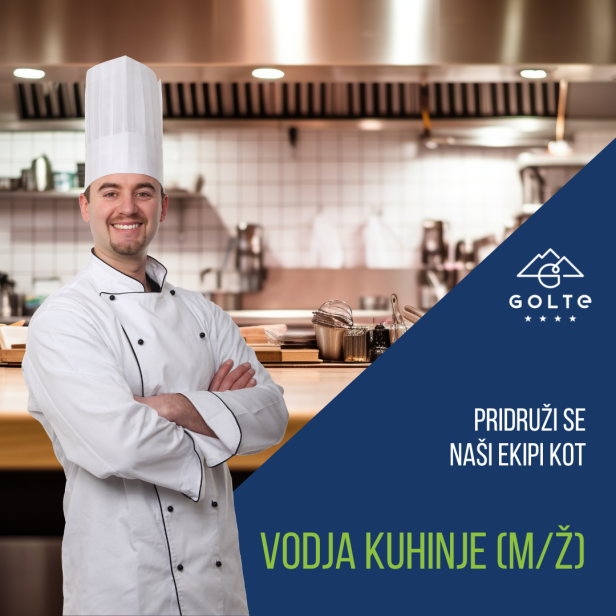 VODJA KUHINJE (m/ž)